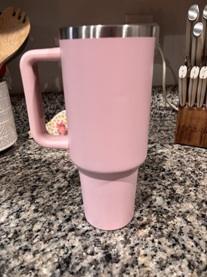 Stanley Insulated Tumblers Pink & Light Gray With Handle Two-Piece Set |  eBay