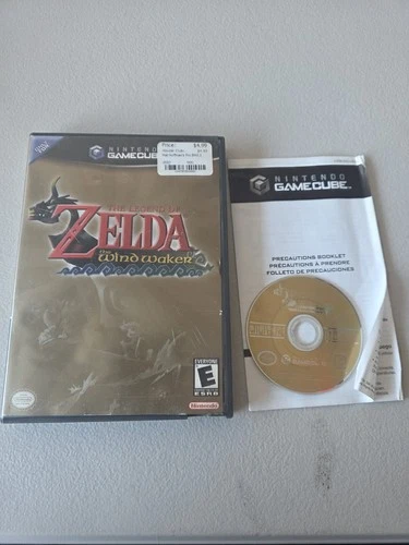 Nintendo GameCube The Legend of Zelda: The Wind Waker Action Adventure No Manual