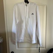 Adidas Hoodie Mens Pullover Sweater Men Large Golf Long Sleeve 60 White