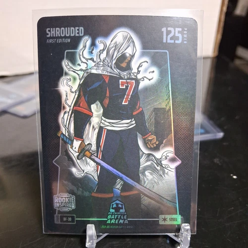 2024 Bo Jackson Battle Arena CJ Stroud RC SHROUDED SP #BF-30 Steel Battlefoil