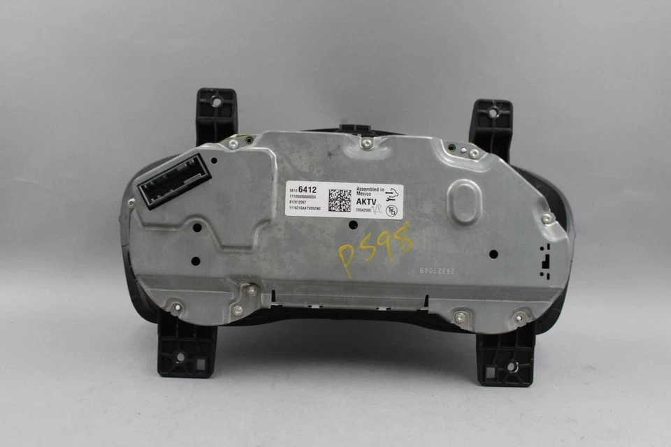 Velocímetro 78 k millas pantalla de 5,7" Opt Udd se adapta a Cadillac XT5 2017 OEM #37987 Foto 2 de 4