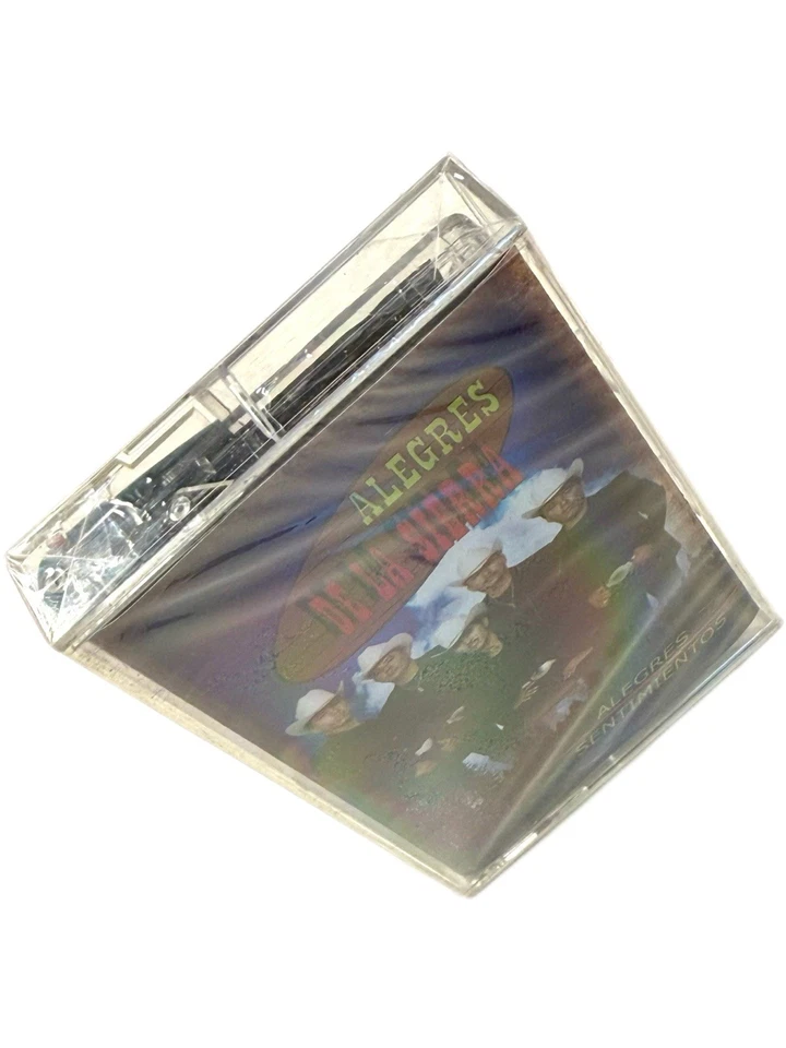 ALEGRES DE LA SIERRA Alegres Sentimientos Cassette Tape 2002 Univision Latin New Foto 4 de 4