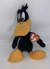 Ty Original Beanie Babies Daffy 9" Plush Stuffed Animal Looney Tunes