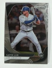 2020 Panini Prizm #198 Gavin Lux Los Angeles Dodgers RC Baseball Rookie Card. rookie card picture