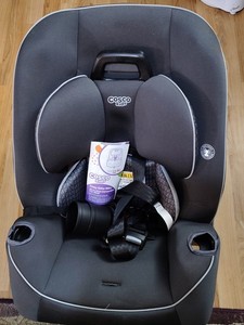 Cosco Kids Easy Elite Slim All-in-One Convertible Car Seat Black/Gray