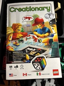 LEGO Games: Creationary LEGO 3844 Family Game Used