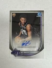 Ace Bailey 2025-26 Bowman Chrome Autograph #BCA-AB Rookie Auto Jazz
