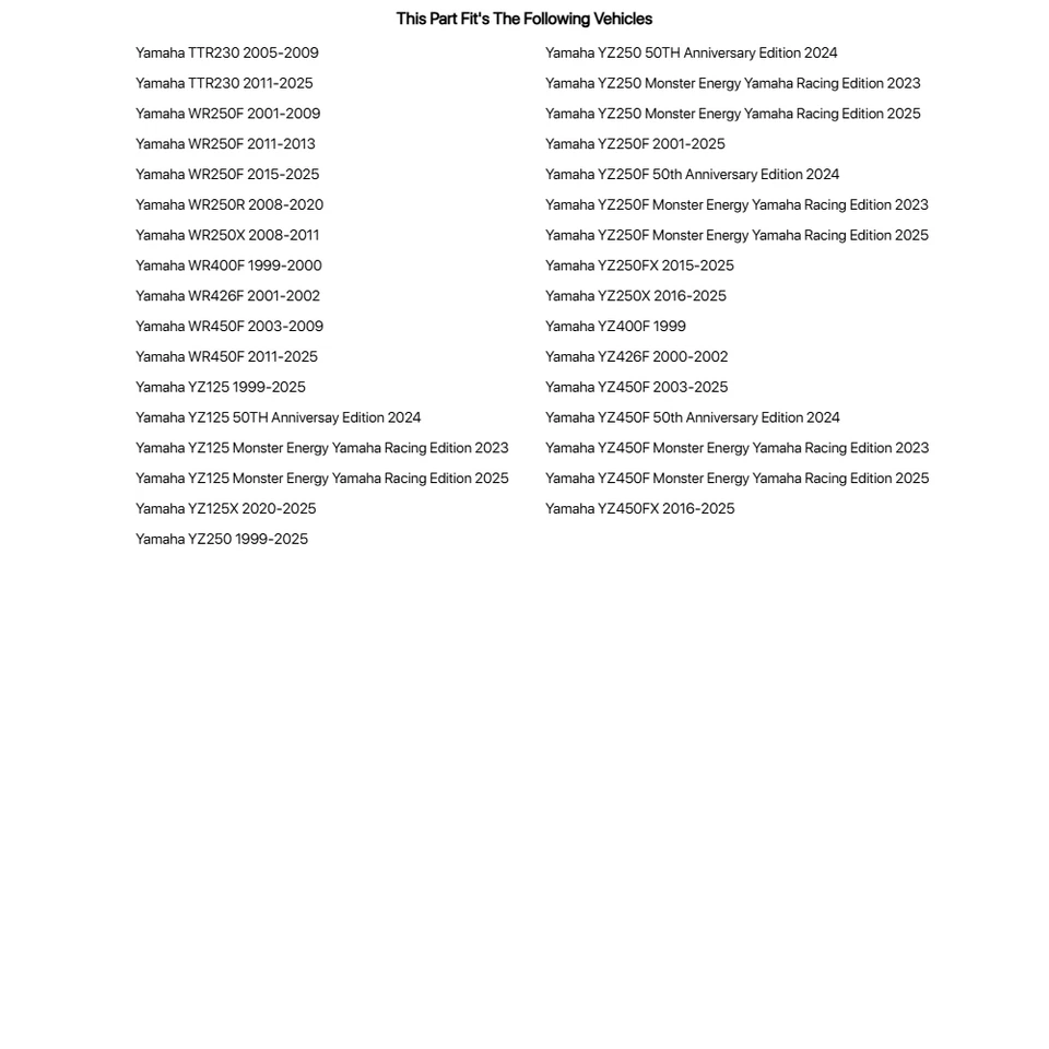 Piñón trasero Renthal TwinRing 50 dientes negro para Yamaha YZ250 1999-2023 Foto 4 de 4