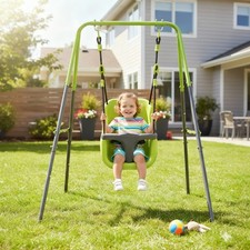 XNS001 Indoor-Outdoor Baby Swing Safety Seat Indoor Outdoor Toddlers Heavy Duty