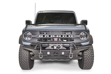 Fab Fours FB21-B5252-1 Black Powder Coated Steel Bumper
