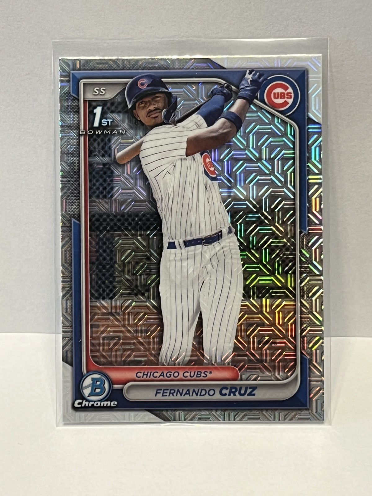 2024 Bowman Chrome - Prospects Fernando Cruz #BCP-197 Mojo Refractor (RC)