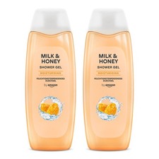 Milk & Honey Shower Gel 2 x 500ml 5.36 per litre
