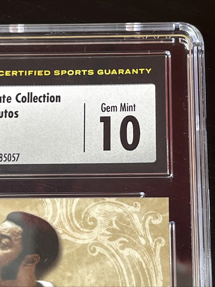 Walt Frazier Ultimate Auto Signature Gold 2006-07 Upper Deck/13 CHC 10 automático 10 Foto 3 de 4