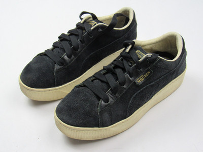Puma x Alexander McQueen Wedge Suede Leath Shoes Sneakers Womens Sz 6.5 US Vikky