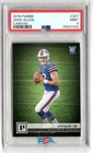 JOSH ALLEN PSA 9 2018 PANINI FOOTBALL #307 ROOKIE CANVAS RC BILLS 75931332