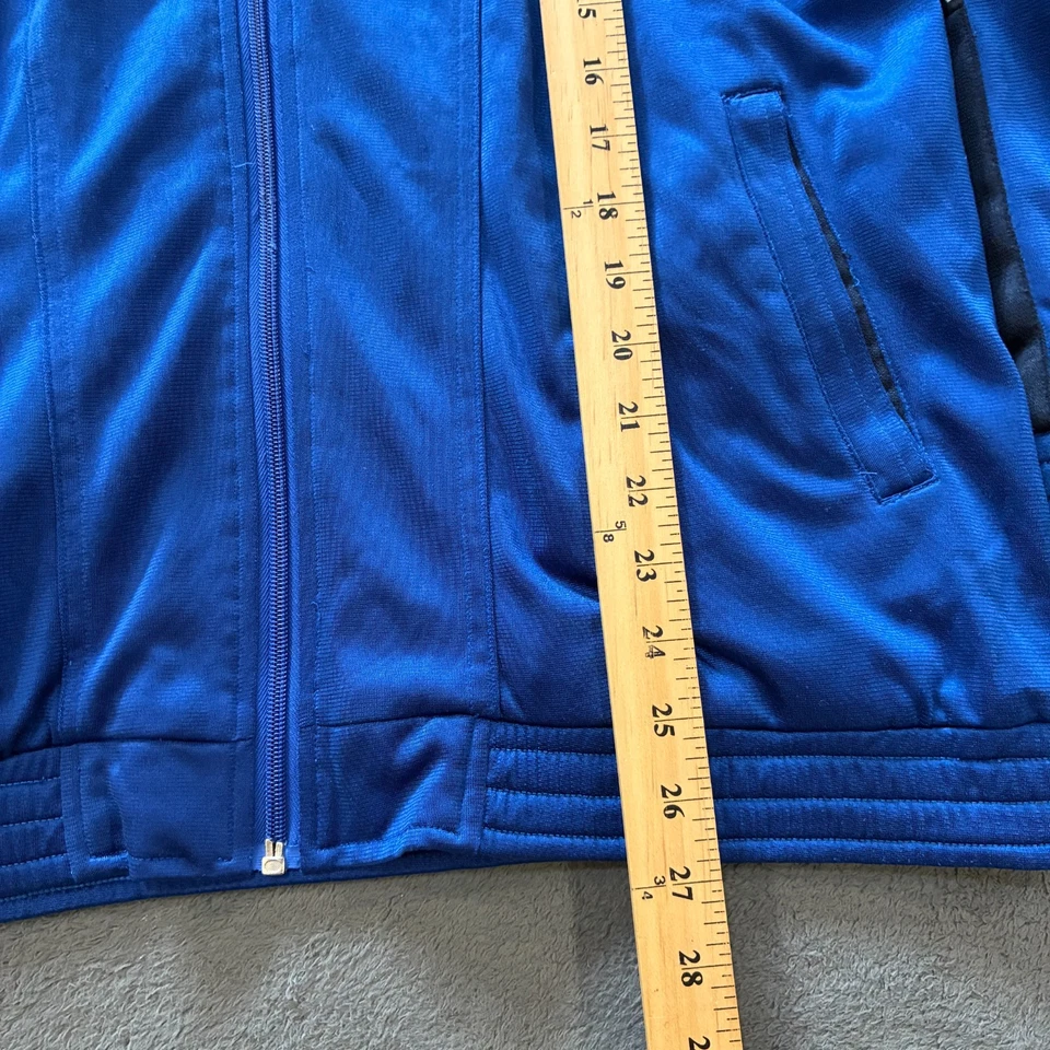 Adidas Equipment Royal Blue Full Zip Windbreaker Vintage Retro Jacket Men's Sz M - Image 4 of 4