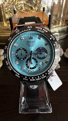 Herren Uhr, Armbanduhr OLEVS Chronograph NEU 