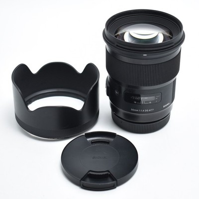 【EXC+++++】Sigma 50mm f/1.4 DG HSM Art Lens for Canon EF B#107.MAKANA9