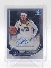 JORDAN CLARKSON 2025-26 BOWMAN CHROME AUTO #BCA-JC JAZZ Q0895