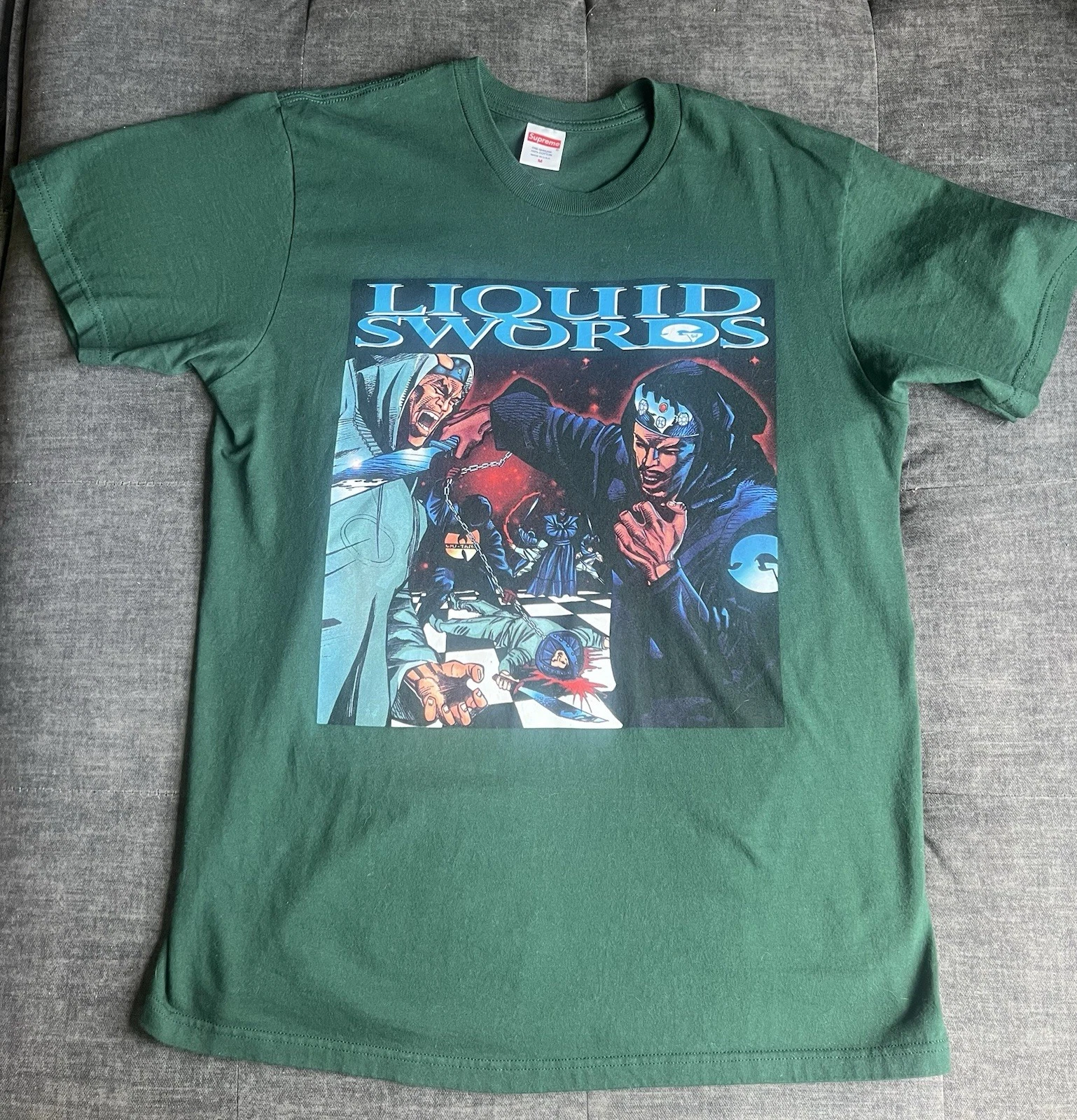 T shirt Supreme Liquid Swords GZA   FW18   Taille Medium 