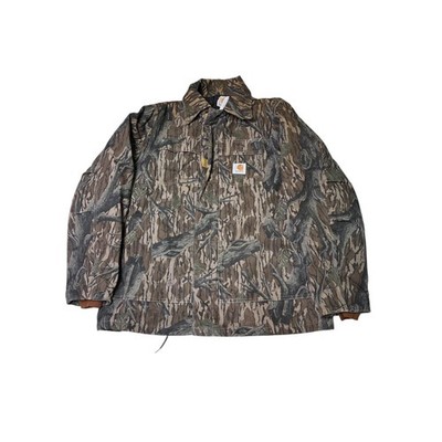VTG 90s M CARHARTT REALTREE MOSSY OAK J63MOT J22 DETROIT JACKET