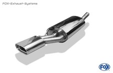  Racing-Anlage Doppel-Kat Audi A6 4B Typ C5 135x80mm gerollt schräg Abs