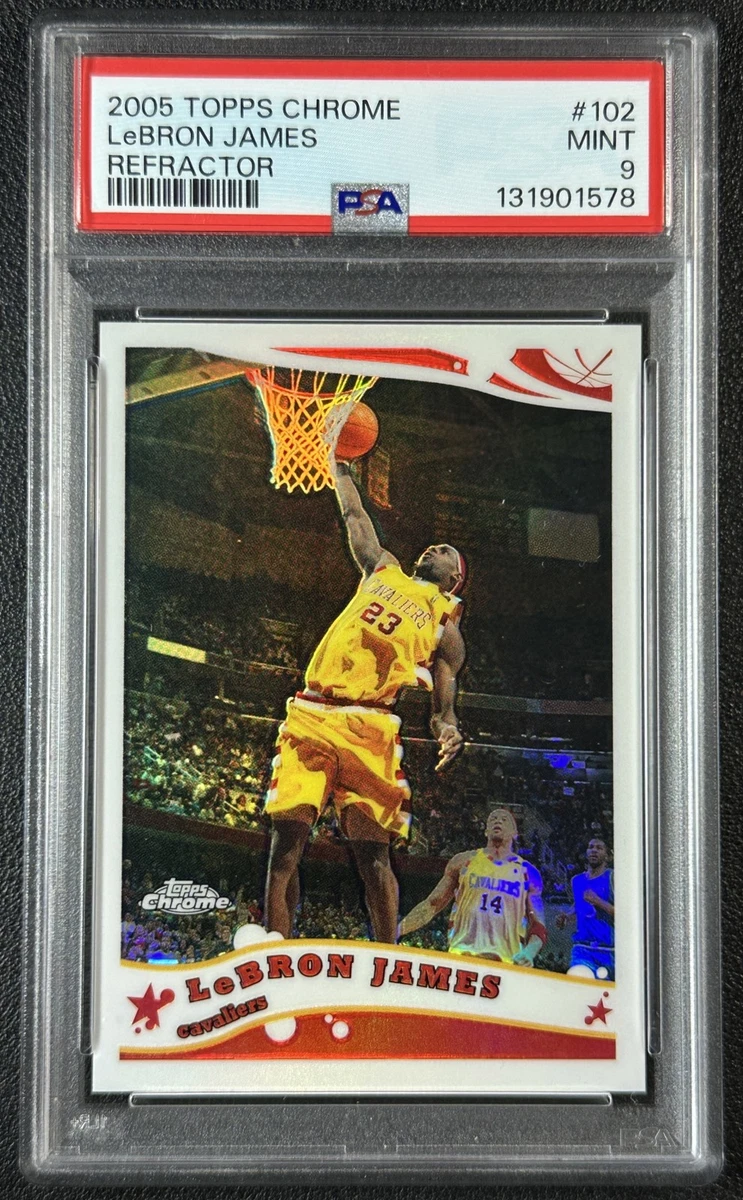 Topps LeBron James Basketball 2005-06 Season Sports Trading Cards