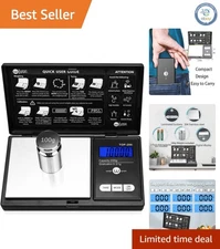 Portable 200g Digital Grams Scale with Calibration Weight - Accurate & Versatile