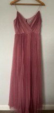 BNWT ASOS Size 10 Pink Evening Gown Dress Prom Wedding Guest Special Occasion