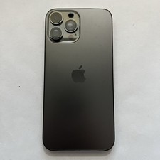 Original Back Glass Housing Cover Frame Replacement For iPhone 13 Pro Max Black
