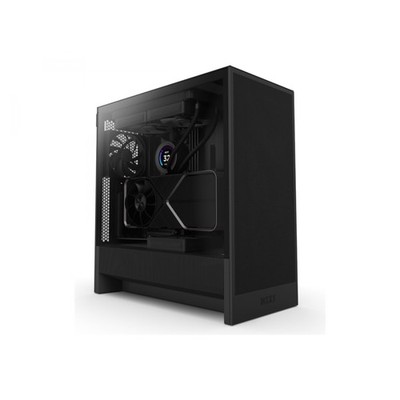NZXT H series H5 Flow Mid tower E-ATX Seitenteil mit Fenster gehärtetes Glas