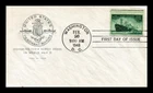 DR JIM STAMPS US COVER WWII MERCHANT MARINE FDC SCOTT 939 HOUSE OF FARNAM