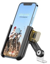Motorcycle Phone Mount, 1S Quick Release Anti Shake Motorbike Phone Holder