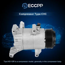 AC Compressor For Honda Civic 2016-2019 CR-V 2017-2020 2021 1.5L  388105AAA02