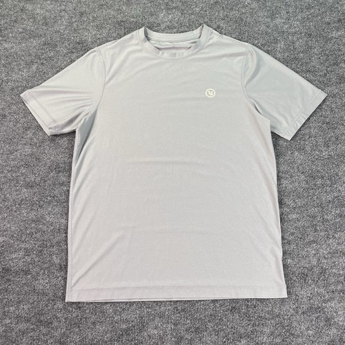Vuori Shirt Herren Small grau Uluwatu Performance Wasser T-Shirt Laufen Training Gym