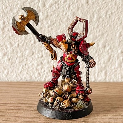 Warhammer Blades of Khorne - Painted Exalted Champion - Item 110-23