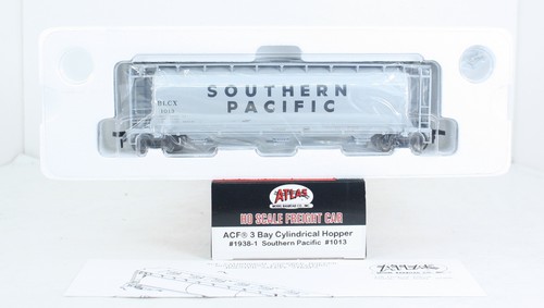 HO Atlas 1938-1 Southern Pacific ACF 3 Bay Cylindrical Hopper BLCX 1013 | Zustand: New