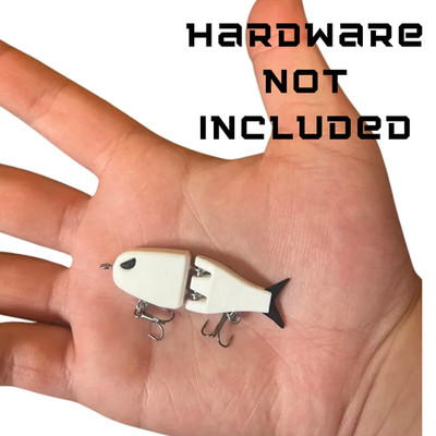 The Raptor Glide Bait Big Fish Swimbait Bass Pike Musky Predator Fishing Lure
