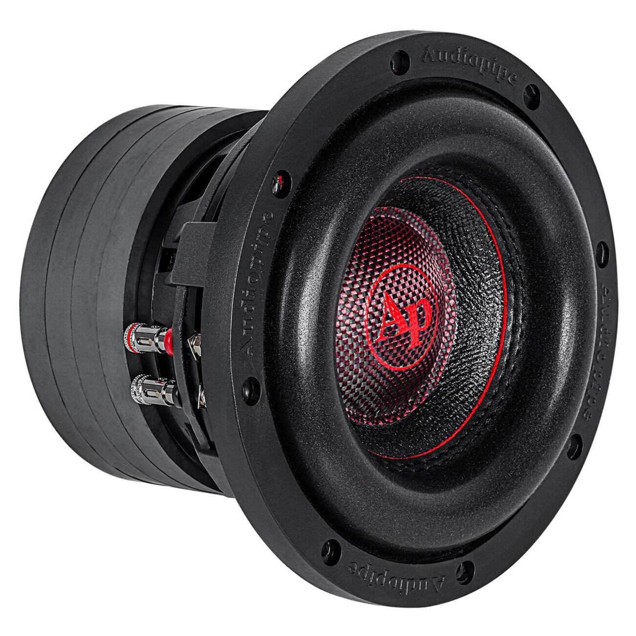 Audiopipe 6.5-inch Woofer with Dual 4 Ohm Voice Coils - 250W RMS / 500W Max Powe