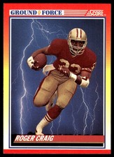 Roger Craig 1990 Score #329 49ers NFL READ FREE SHIPPING AutographDen