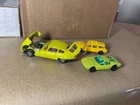 Vtg Corgi Whizzwheels V12 Jaguar 2 Juniors Citroen Safari De Tomaso Mangusta