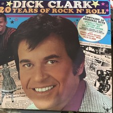 Dick Clark 20 Years of Rock N' Roll Double LP Vinyl Record Rock 1950s 1970s