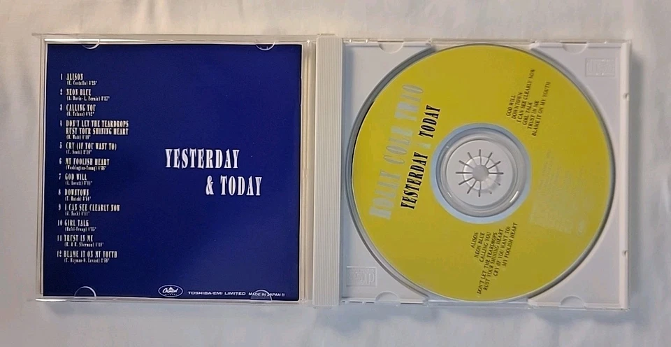 HOLLY COLE TRIO Japan 1994 NM CD YESTERDAY & TODAY Foto 3 de 4