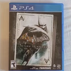 Warner Bros Batman Return to Arkham PS4 Action Adventure Manual T NTSC 2016