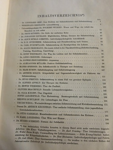 ALFRED ADLER SELBSTERZIEHUNG DES CHARACTERS S. HIRZEL VERLAG 1930 LEIPZIG. - Picture 5 of 6