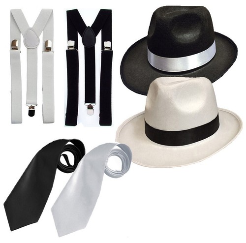 90s Mens Hip Hop Rapper Costume Gangster DMC Fancy Dress Outfit 4 Piece Set  | eBay