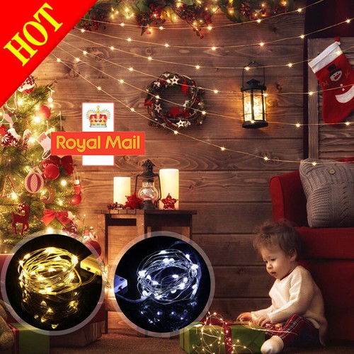 6 Pack 20 LEDs Battery Operated Mini LED Copper Wire String Fairy Lights Part 2m - Picture 14 of 16