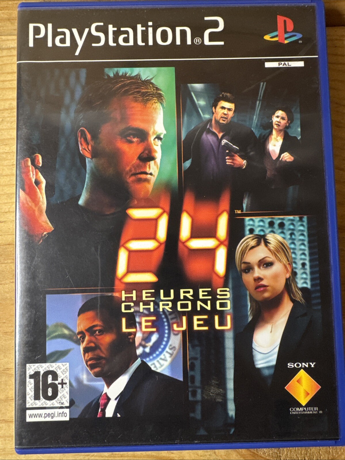 24 heures Chrono Le Jeu Sony PlayStation 2 CIB PS2 PAL FR