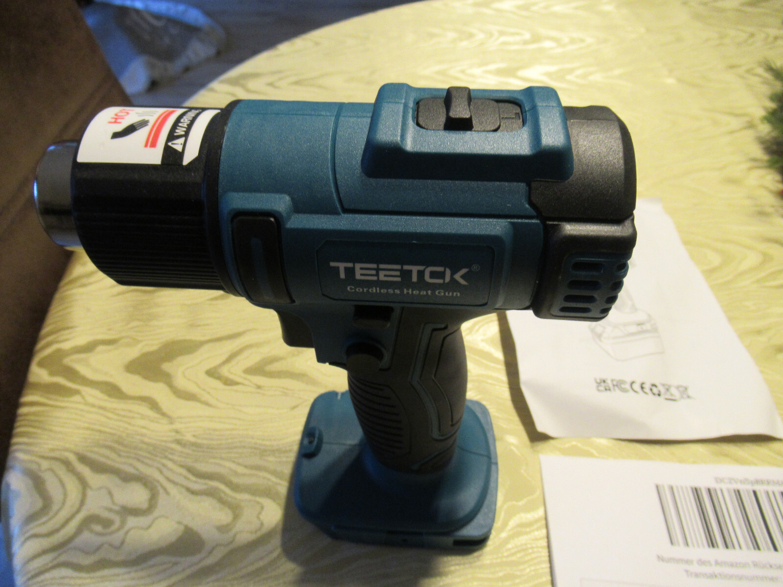 Teetok Cordless Heat Gun,Heißluftfön,passend für Makita 18 V Akku eBay