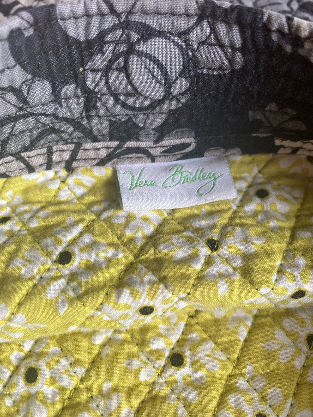 Vera Bradley purses black and yellow Gem